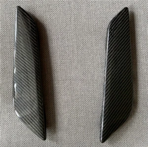 Real Carbon Fiber Side Fender Replacement Cover Trim Fit for BMW 5 Series G30 - Picture 1 of 6