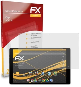 atFoliX 2x Screen Protection Film for Odys ACE 10 matt&shockproof - Afbeelding 1 van 8