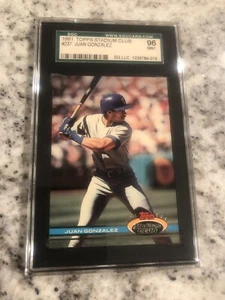 SGC 96 MINT 1991 STADIUM CLUB JUAN GONZALEZ #237 - Picture 1 of 2