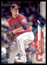 2020 Topps Series 2 Base #653 Zach Plesac  - Cleveland Indians