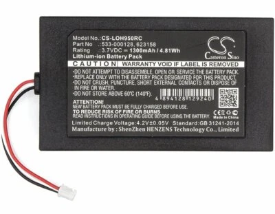 CAMERON SINO Replacement Battery for Logitech Harmony 950,915-000260,Elite,915-000257,623158
