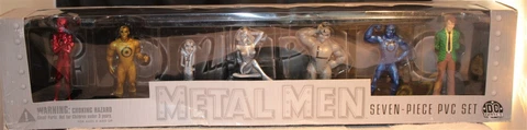 DC DIRECT METAL MEN SEVEN PIECE PVC SET (READ) Cover