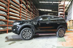 [K] Matteblack 8pcs 4" Fender Flares Arch For Ford Everest UAII MY2019 18-21 - Picture 1 of 3