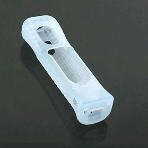 1x Funda Silicona Blanca Recubrimiento Para Mando a Distancia Nintendo Wii Con - Imagen 1 de 4