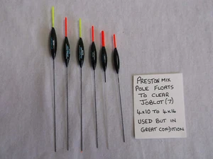 preston innovations pole floats job lot 7 - Picture 1 of 1