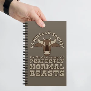 H2G2 Perfectly Normal Beasts - Spiral Notebook Dot Journal by GatorDesign - Picture 1 of 8