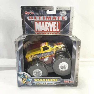 MARVEL MONSTERS ULTIMATE Wolverine X-Men TRUCK SERIES #1 MAISTO 2002 NIB Sealed - Picture 1 of 11