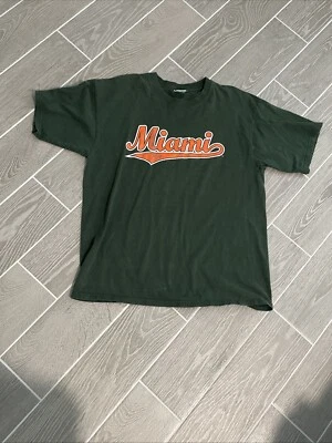 🔥Camiseta vintage con guión de los huracanes de Miami 🔥  Foto 1 de 4