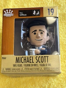 Funko Minis Vinyl Figur The Office Michael Scott #19 (verbeulte Seite der Verpackung) - Bild 1 von 9