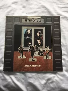 Jethro Tull-Benefit 1970 1st Press Chrysalis LP Green Labels Island Rim Text UK - Picture 1 of 12