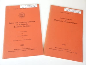 Wastewater Treatment Manuals, Paints and Protective coatings & Instrumentation - Picture 1 of 13
