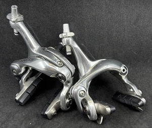 Shimano DURA-ACE BR-7700 Dual Pivot Silver Rim Brake Caliper Set EXCELLENT USED - Picture 1 of 17