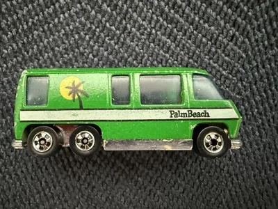 Vintage Hot Wheels GMC Motor Home Green Palm Beach 1976 Hong Kong - Image 1 of 4