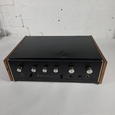 Amplificador estéreo de estado sólido Sansui AU-101 testado funcionando veja o estado - Imagem 1 de 4