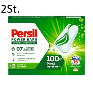 2X Persil Waschmittel Universal Power Bars 16WL (32WL) - Bild 1 von 1