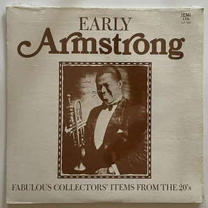 Louis Armstrong Early Armstrong LP SEALED NOS Jemi Records (1971) Ma Rainey - Picture 1 of 3