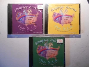 3CD LOT NEW Various Artists Steppin Across the U.S.A. Volume 4 + 5 + 6 - Imagen 1 de 2