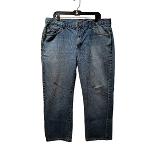 Chaps Jeans Men’s Size 38x27 Blue Straight Fit Denim - Picture 1 of 4