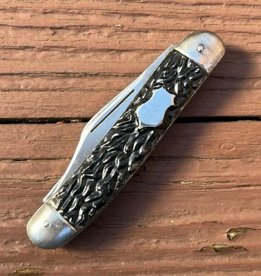 Navaja de Bolsillo Imperial R. Co. Stockman Kastor Camillus Alemania RARA De Colección Foto 1 de 4