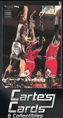 John Starks 1993-94 Topps Stadium Club #116 New York Knicks Michael Jordan camafeo Foto 1 de 2