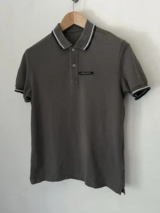 Prada Polo Shirt Size Medium In Grey - Picture 1 of 6