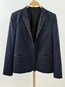 The Kooples Herren Slim Fit Satin Smoking Sakko Gr. 38 - Bild 1 von 6