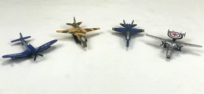 VTG 80s DYNA FLITES ZEE TOYS MILITARY E-2A HAWKEYE F-18 HORNET MIG-27 F4U-4 LOT - Image 1 of 4