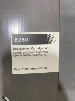 Marca PRINT OXE - Lexmark EQUIV E260 E360 - Cartucho de tóner negro - 3500 RENDIMIENTO Foto 1 de 3