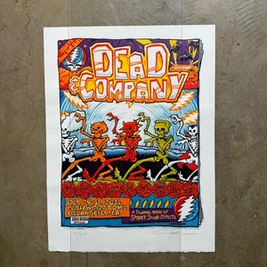 Dead and Co. Poster Hollywood Bowl Halloween 2021 Signed & Numbered  AJ Masthay - Picture 1 of 3
