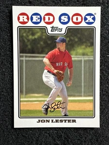 Jon Lester #282 2008 Topps Baseball Menge Boston Red Sox - Bild 1 von 2