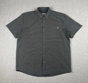 Huk Fishing Kona Herren Größe XL Graues Kurzarm-Button-Down-Hemd - Bild 1 von 13