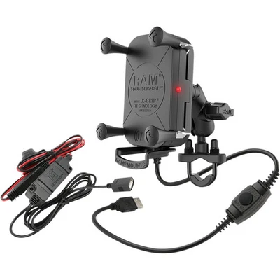 RAM MOUNTS 0636-0175 RAMB149ZAUN12WV Tough-Charge™ Waterproof Wireless - Image 1 of 3