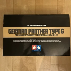 NEW TAMIYA 1/16  RC PANTHER Full Option Tank 56022 +  Gi Joe Dune Runner - Picture 1 of 12