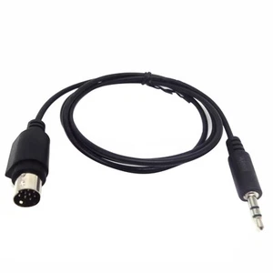 Audio Adapter Cable For Bose-Din 9 Pin Din MIDI Male To 3.5mm Male Stereo Jack - Picture 1 of 10