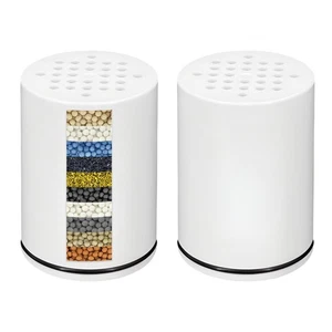 2 Pack Replacement Shower Filter Cartridge for Kitsch Filtered Showerhead - Picture 1 of 4