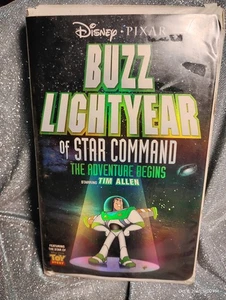 Buzz Lightyear of Star Command: The Adventure Begins (VHS, 2000) – Disney Pixar - Picture 1 of 3