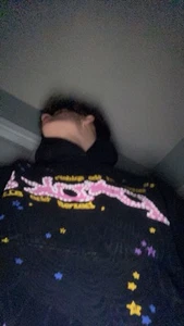 Black/Pink Sp5der Hoodie Medium (CHECK DESC) - Picture 1 of 3