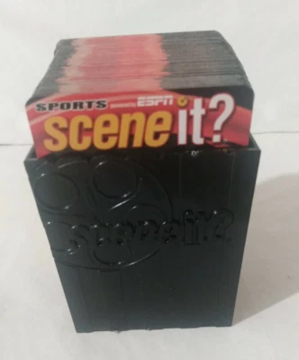 ESPN sports edition Scene It? game replacement pieces 160 trivia cards - Image 1 of 4