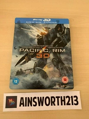 Pacific Rim 3D Blu-Ray Steelbook Used Like New - Image 1 of 2