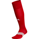 Adidas Adult Red White OTC Nylon Compression Logo Metro Soccer Socks Sz M 5-8.5