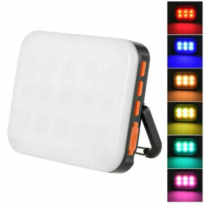 RGB LED Fill Light Photography Lamp 3200K-6500K Magnetic 1/4" Screw Porket Size - Image 1 of 4