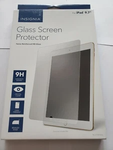 Insignia NS-IP1897GLS Reinforced HD Glass Screen Protector for Apple iPad/Pro  - Picture 1 of 2