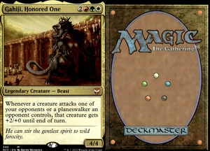 Magic the Gathering -MTG-Gahiji, Honored One - Picture 1 of 1