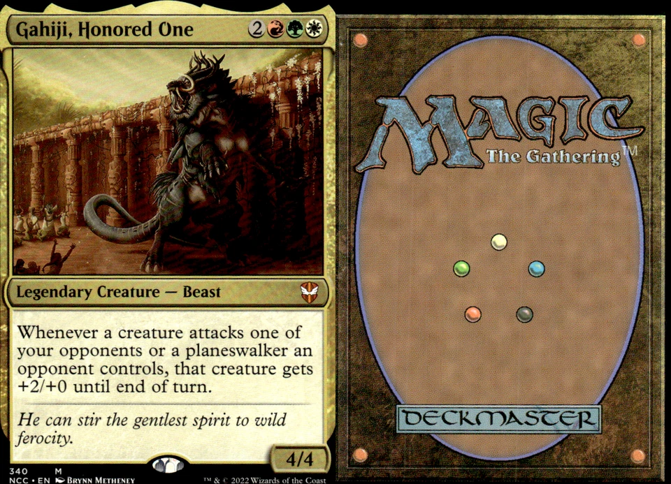 Magic the Gathering -MTG-Gahiji, Honored One  - Image 1 of 1