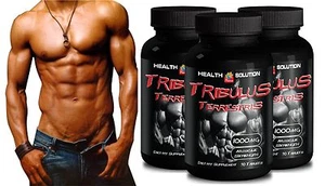 Male Enhancment Pills - Tribulus Terrestris 1000mg - (3 Bottles,270Ct) - Picture 1 of 12