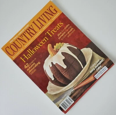 MAGAZINE Country Living Halloween October 2006 Decorating Antiques Cooking - Изображение 1 из 4