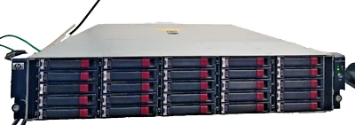 HP Storage Works D2700 AJ941A 25x 300GB 15k SAS HDD 2x AJ941-04402 ModuleVAT INC - Image 1 of 4