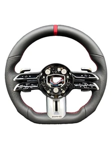 Suitable for Mercedes AMG pure leather steering wheel modification - Picture 1 of 4