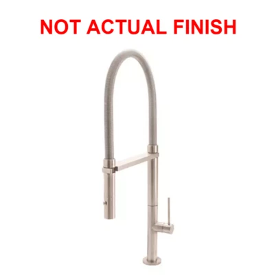 Grifo de cocina extraíble California Faucets K50-150-BST-SBZ LATÓN SATINADO Y NEGRO Foto 1 de 4