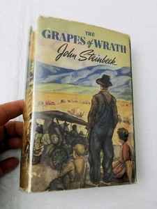 1940, The Grapes of Wrath by John Steinbeck, HBw/dj, 13th Pr, RARE BOOK LEAGUE - Picture 1 of 9